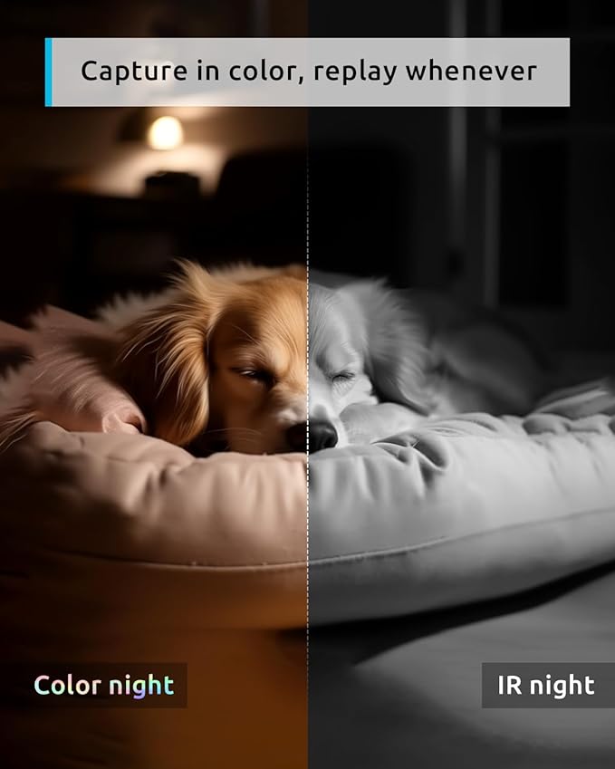 blurams Pet Camera 2K, 360° Dog Camera with Phone App, PTZ Indoor Cameras for Home Security Indoor, 2-Way Audio, Motion Tracking, Color/IR Night Vision, Siren, Cloud&SD(2.4GHz Only)-PawvioPets