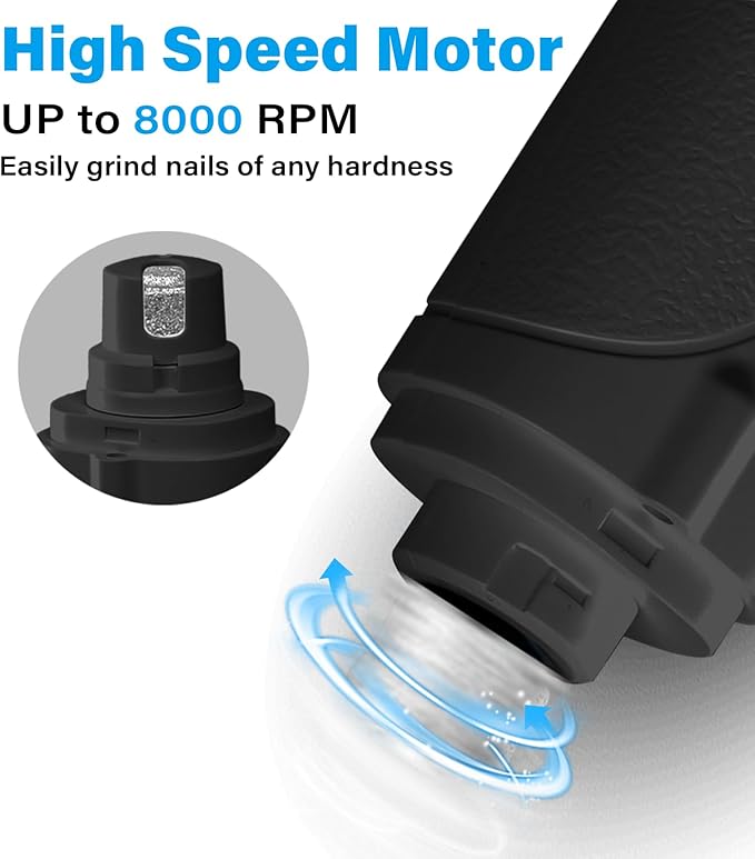 2 in 1 Dog Nail Clippers & Cat Nail Clippers Trimmers for Large Medium Small Dogs Cats Claw Trimmer Quick Sensor and Safety Guard USB Rechargeable Dogs Nail Trimmer with Catcher & 2 LED Lights-PawvioPets