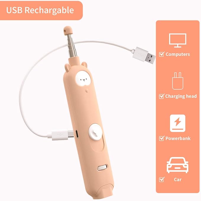 Cat Laser Toys, 2 in 1 Laser Pointer Cat Toys,Internative Cat Toys for Indoor Cats,3+5 Light Modes Cat Wand Toy, Retractable Cat Feather Toys, Long Range Kitten Toys,USB Rechargeable-PawvioPets