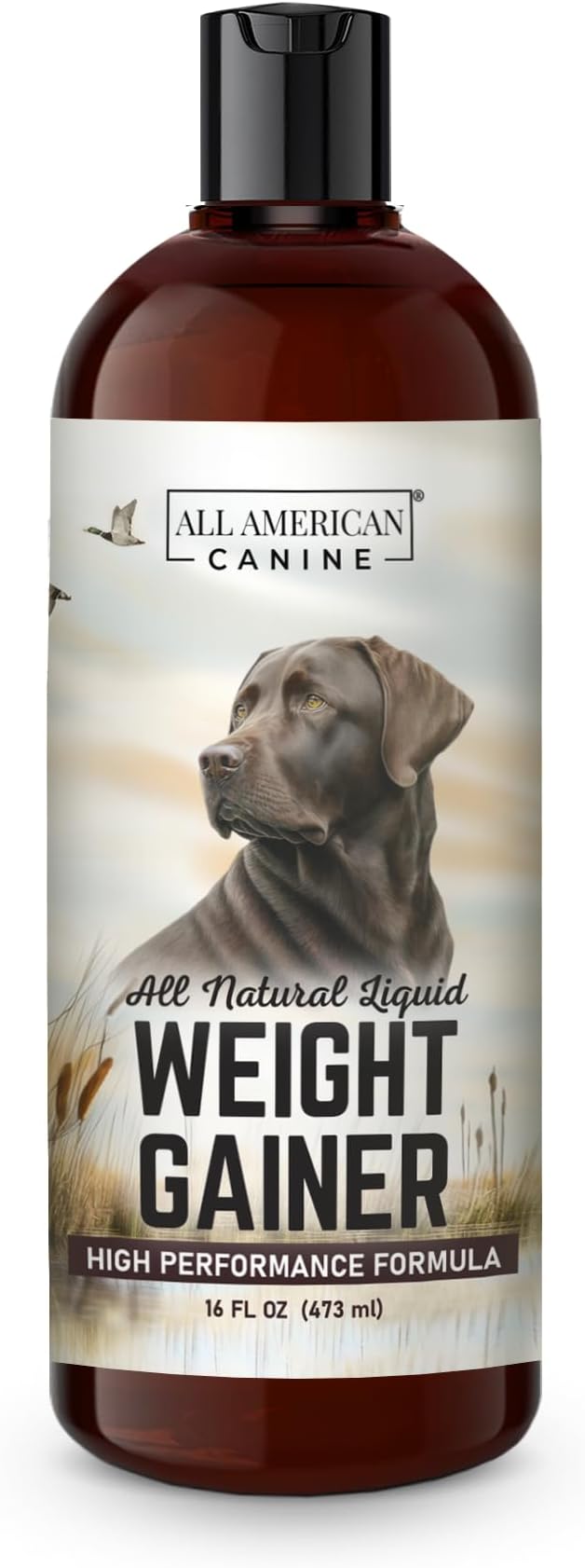 Dog Weight Gainer Liquid – High Calorie Dog Food Supplement for Rapid Weight Gain, Mass, and Recovery – Appetite Stimulant – 60 Servings-PawvioPets