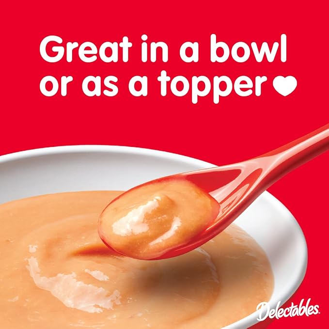 Delectables Bisque Lickable Wet Cat Treats - Chicken, Tuna & Shrimp, 12 count-PawvioPets