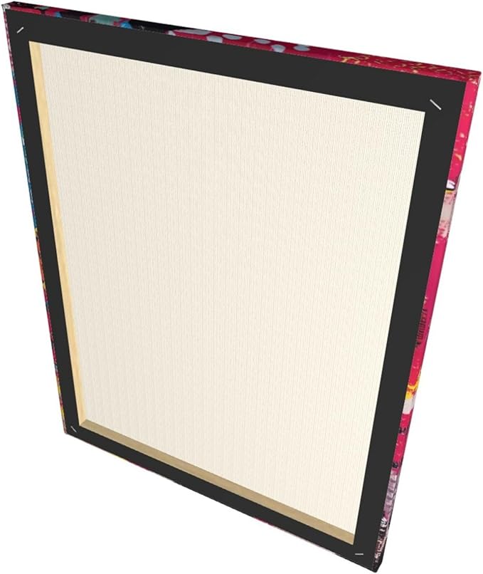 Fashion Women Wall Art Glam Modern Artwork for Girls Banksy Street Graffiti Pop Art Canvas Pictures Painting Print Framed Decorations Gifts for Bedroom Living Room Office 16"x20"-PawvioPets