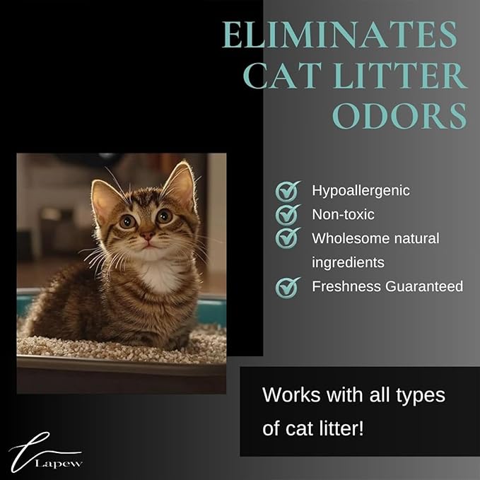 Cabin Vibes Carpet Freshener Powder: Powerful Odor Eliminator for Home, Upholstery Deodorizer, Carpet Deodorizer, Pet Urine, Cat Litter Box - Autumn Woods Fragrance-PawvioPets