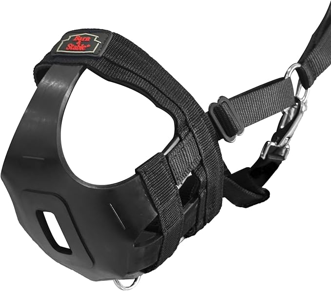 BARN & STABLE Horse Grazing Muzzle Halter for Easy Breathe, Comfortable Professional Horse Muzzle Grazing with Adjustable Straps, Velcro and Buckles, Suitable for Precaution of Laminitis-PawvioPets
