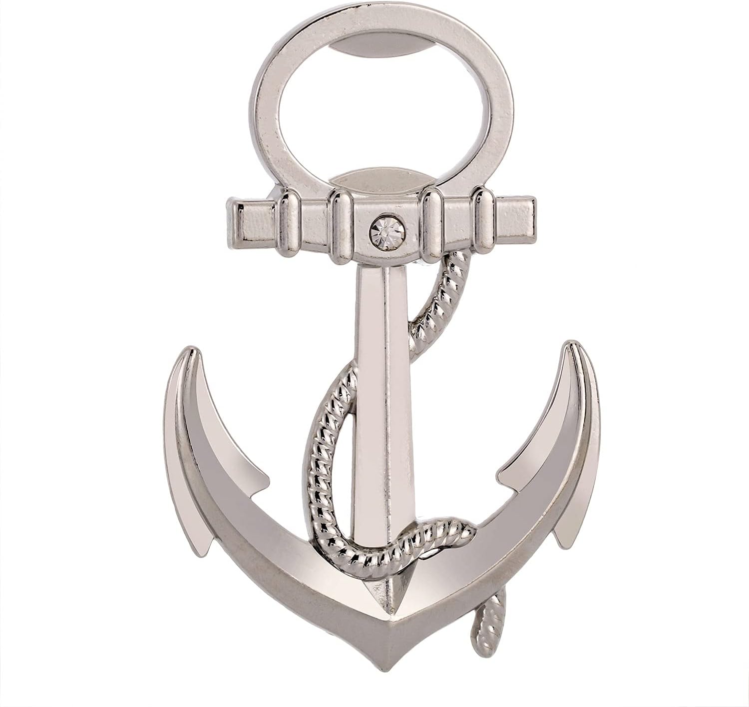 24 PCS Nautical Themed Anchor Party Favors Beer Bottle Opener Party Souvenirs with Exquisite Packaging for Wedding Party Favors Gift & Decorations Bridal Shower Party Souvenirs (Anchor, 24)
