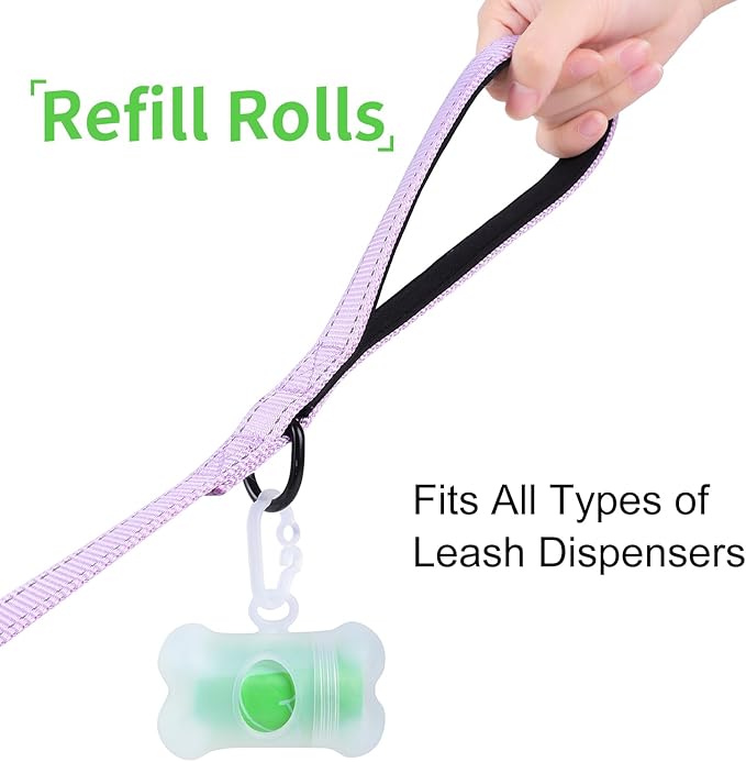 ECO-CLEAN 360 Count Dog Poop Bags with Dispenser, Leak-Proof, Unscented, 0.2 Ltr Capacity, Indoor/Outdoor Use-PawvioPets