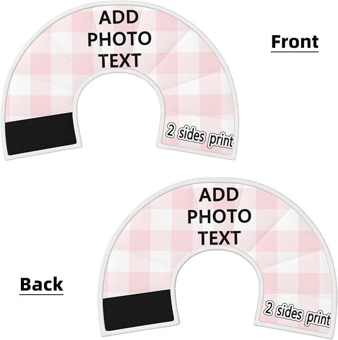 Custom Cats Recovery Suit Kit Lick Prevention Pet Recovery Collar for Wound Care Pet Cone Alternative-PawvioPets