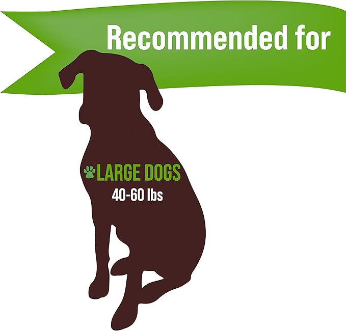 Buck Bone Organics Dog Chews, Moose Antlers for Dogs, Long Lasting Dog Bones for Aggressive Chewers, All Natural, No Preservatives, Wild Shed in The USA (Large)-PawvioPets