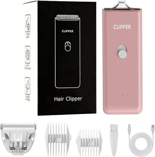 Dog Cat Home Hair Waterproof Clipper Portable Electric USB Rechargeable Pet Grooming Tools Low Noise Shaver Cordless Trimmer for Small and Large Pets-PawvioPets