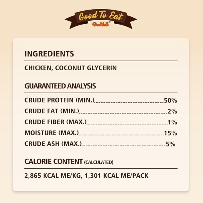 Gootoe Soft Chicken Jerky Cuts 1 lb, Dog Treats, All Natural, Hypoallergenic & Grain-Free, High-Protein, Healthy & Easily Digestible, Soft Texture, Resealable-PawvioPets