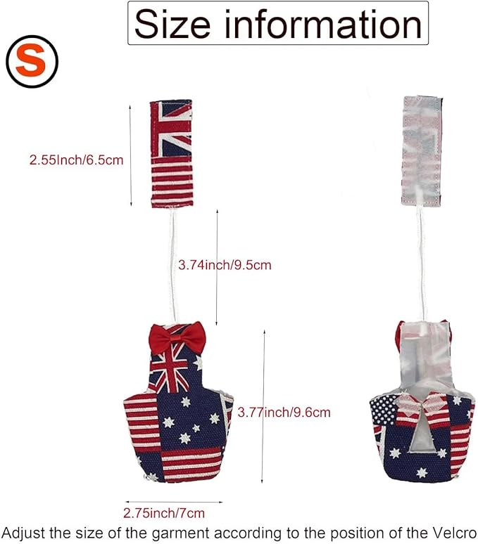 2 PCS Star Diapers for Parrots Red&Balck Fashionable Avian Accessories Parrot Clothes for Birds-PawvioPets