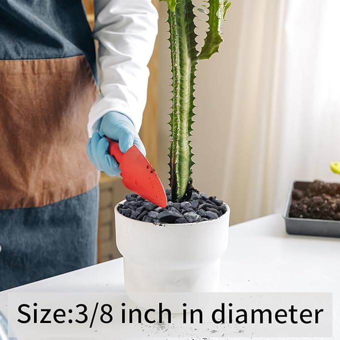 2lbs Black Gravel, 3/8 Inch Black Stones. Decorative Black Rocks for Succulent Plants, Vase, Cactus, Bamboo Plants and Outdoor Garden Landscaping-PawvioPets