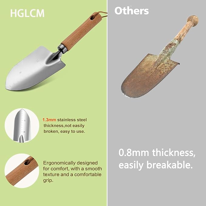 Gardening Tools Set of 9 - Complete Heavy Duty Garden Tools Set with Fashion Handbag - Durable Gardening Supplies Kit Ideal Gifts for Women-PawvioPets