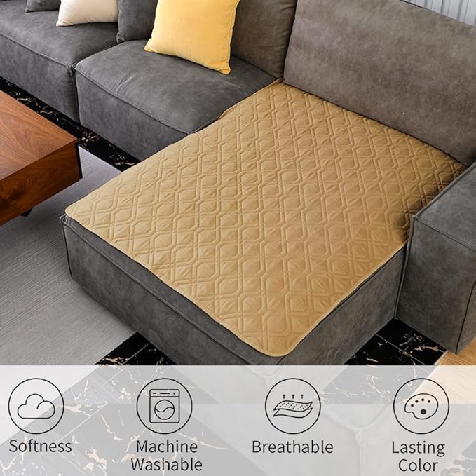 Ameritex Waterproof Dog Bed Cover Pet Blanket for Furniture Bed Couch Sofa Reversible-PawvioPets