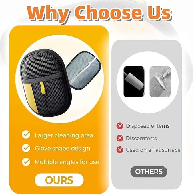 2pc Pet Hair Removal Glove,Pet Grooming Gloves,Cat Grooming for Hair Removal,Versatile Reusable Pet Hair Remover Glove-PawvioPets