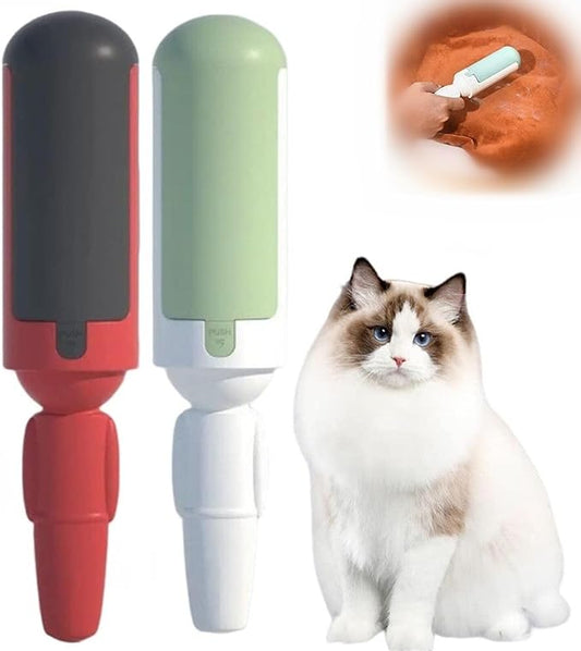 2023 New Pet Hair Remover Roller - Reusable and Washable for Dog/Cat Fur - Best for Couch and Furniture (C-2PCS)-PawvioPets