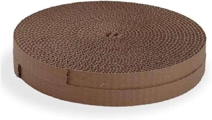 Coastal Pet Turbo Scratcher Cat Toy - Cardboard Cat Scratcher Pad with Cat Toy Ball Track and Catnip (1 Pack)-PawvioPets
