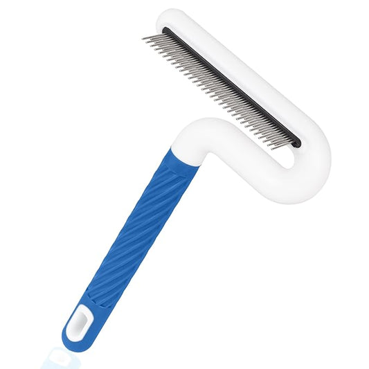 Flea Comb, TailGurus Effective Flea Comb for Cats & Dogs - Shedding Brush for All Pets - Long Hair Friendly - Durable - Versatile & Safe - Durable, Safe & Versatile - Portable, Pet-Friendly(TG2042)-PawvioPets
