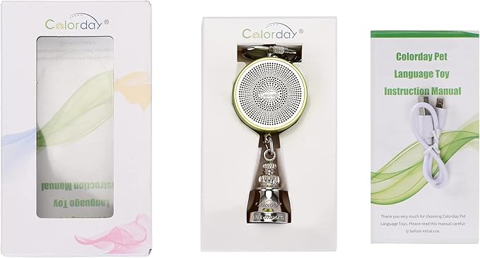 Colorday Bird Toys Parrot Talking Coach & Interactive Voice Bell for Parakeet, African Grey, Amazon Parrots, Quaker, Cockatiel, Conure (Green)-PawvioPets