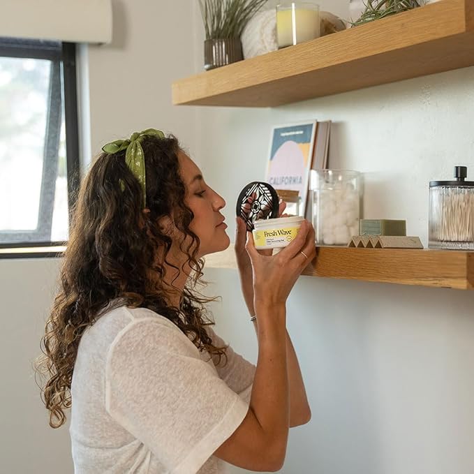 Fresh Wave Lemon Odor Removing Gel, 7 oz., Pack of 3 - Safer Odor Absorbers for Home, Natural Plant-Based Odor Eliminator, Every 7 oz. lasts 15-30 Days, For Cooking, Trash & Pets-PawvioPets