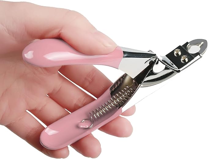 Dog Cat Pets Nail Clippers, Professional Pets Claw Trimmer with Free Nail File, Sharp Stainless Steel Blade, Sturdy Non Slip Handles - for Safe, Professional at Home Grooming-PawvioPets