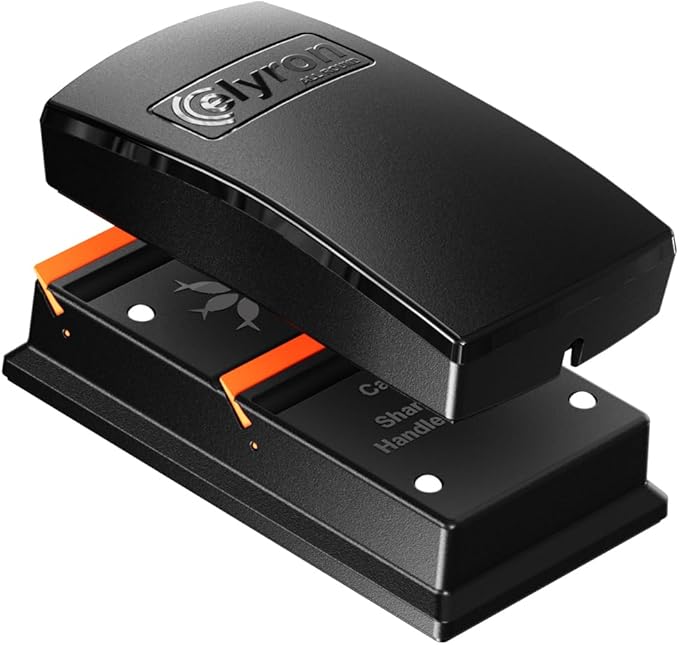 Elyron Dual Scraper Magnetic Aquarium Cleaner,Strong Magnetic Fish Tank Cleaner & Aquarium Algae Scraper for Glass/Acrylic Tanks (Small for ≤1/2" (12mm) Thick Glass)-PawvioPets