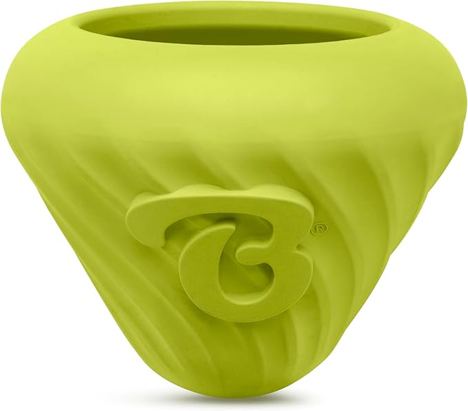 Benebone Natural Rubber Cone Interactive Enrichment Treat Dispensing Dog Toy - Slow Feeder - Great for Meals and Boredom-PawvioPets