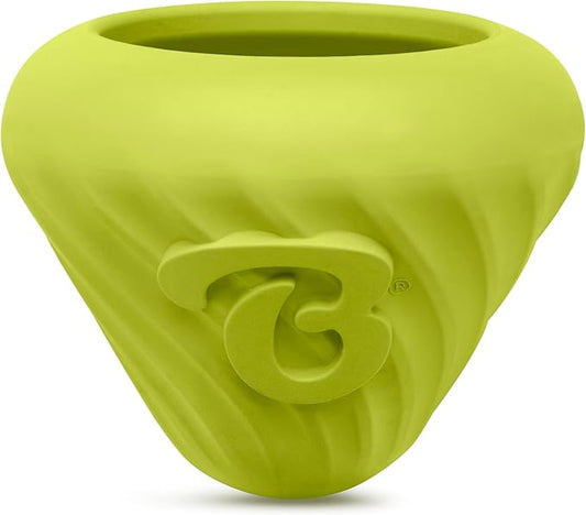 Benebone Natural Rubber Cone Interactive Enrichment Treat Dispensing Dog Toy - Slow Feeder - Great for Meals and Boredom-PawvioPets