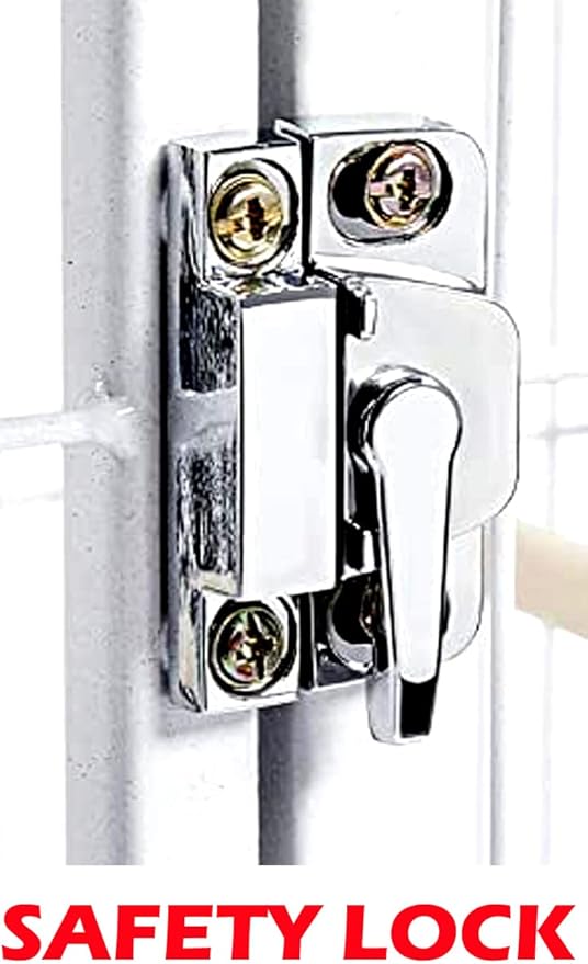 Extra Large Castle PlayTop Parrot Rolling Cage for Large Macaws Cockatoos African Grey Amazon (32" L x 23" W x 66" H WhiteVein)-PawvioPets