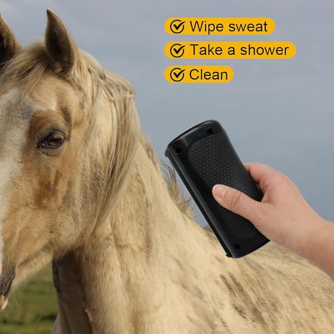 2Pc Deshedding Brush Rhykin Brush for Pets, Pet Hair Removal Tool,Suitable for Cats, Dogs, Rabbits, and Horses-PawvioPets