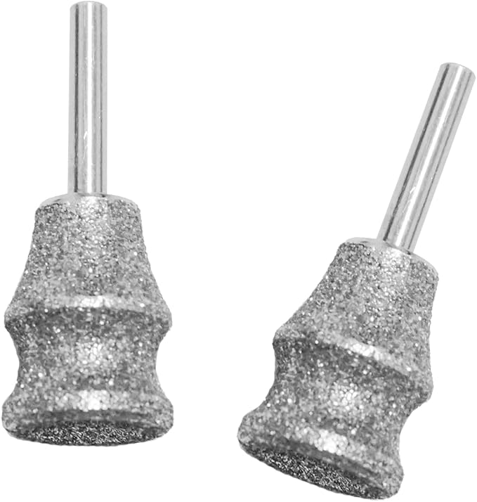 Diamond Dremel Nail Grinder Bits for Pets, Diamond Pet Nail Grinder Wheel can Perfect Work with Dremel Sanding Drums for Large Dogs & Small Dogs & Animal Nail Care,80 Grit Home Grinder Tools-PawvioPets