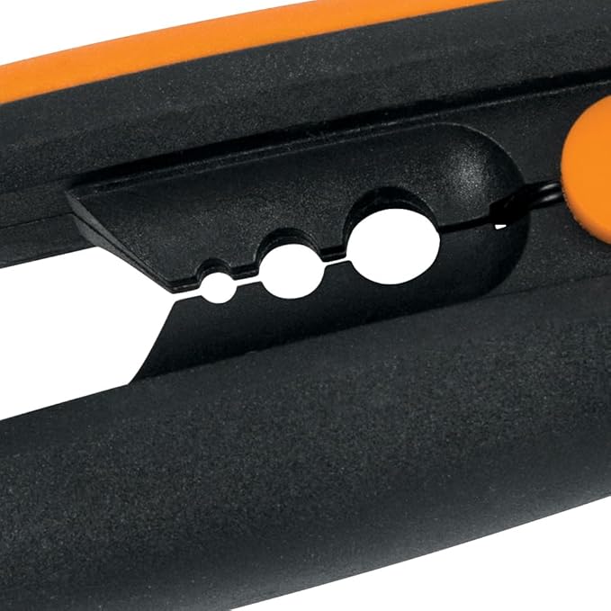 Fiskars Floral Pruning Shears - Plant Cutting Scissors/Garden Clippers For Deadheading and Working with Flowers - Black/Orange-PawvioPets