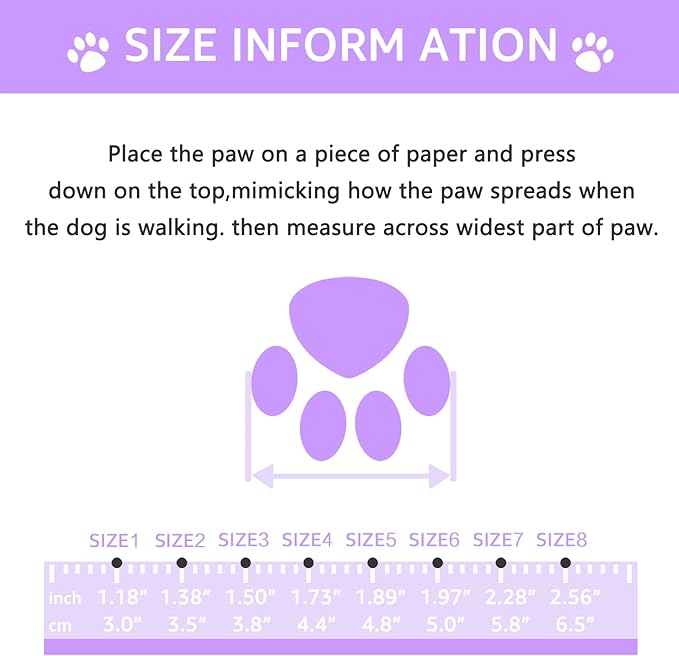 Dog Shoes, Dog Sandals for Hot Pavement, Non-Slip Waterproof Dog Booties for Winter Snowy Day and Summer, Adjustable Straps Easy-Clean Beach Outdoor Pet Boots Rugged Sole-4Pcs Purple-PawvioPets