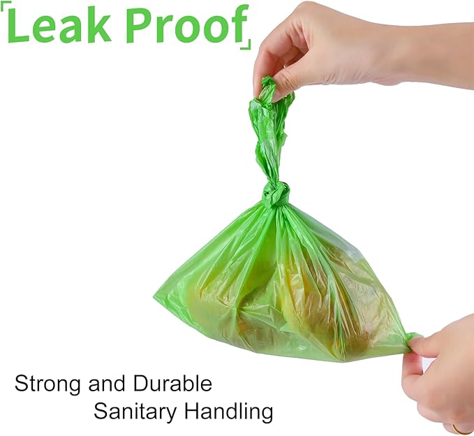 ECO-CLEAN 360 Count Dog Poop Bags with Dispenser, Leak-Proof, Unscented, 0.2 Ltr Capacity, Indoor/Outdoor Use-PawvioPets