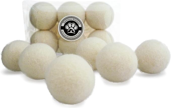 Balls for Cats - Felt Wool Cat Toy Balls for Small Pet Fetch and Play - Eco Friendly Quiet Wool Ball Cat Toy for Cats and Kittens - Choose Your Colors (White)-PawvioPets