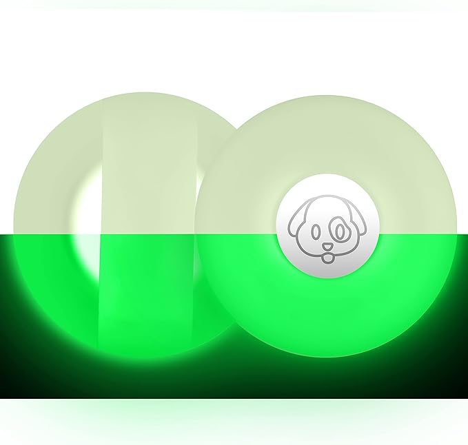 Airtag Holder for Dog Collar, Cibaabo Silicone Air Tag Case Cover Compatible with Apple Airtags for 0.8-1.2inch Cat Pet Collar Harness Loop-PawvioPets