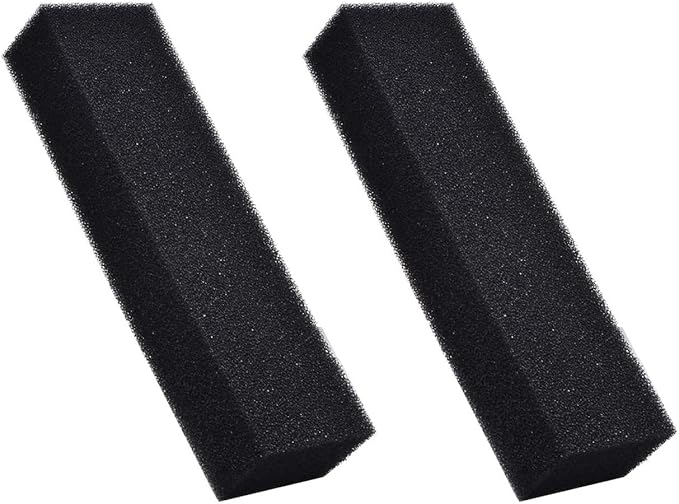 ALEGI Filter Foam Sponges, Bio Sponge Filter Media Pad, Cut-to-Size Foam for Aquarium Fish Tank (16" x 4.7" x 2.75" (2pcs))-PawvioPets