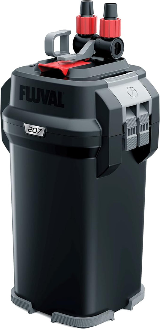 Fluval 207 Perfomance Canister Filter - for Aquariums Up to 45 Gallons - Aquarium Canister Filter-PawvioPets