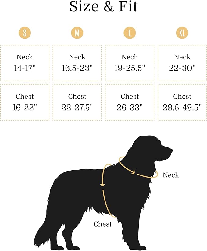 2025 New Edition, Fei & Eve MagEase Dog Harness - 3-Second Magnetic Buckles | 3-Point No-Pull Control | Heavy-Duty 900D Nylon | Dual Safety Handles | Breathable Mesh | Adjustable Fit, Large, Champagne-PawvioPets