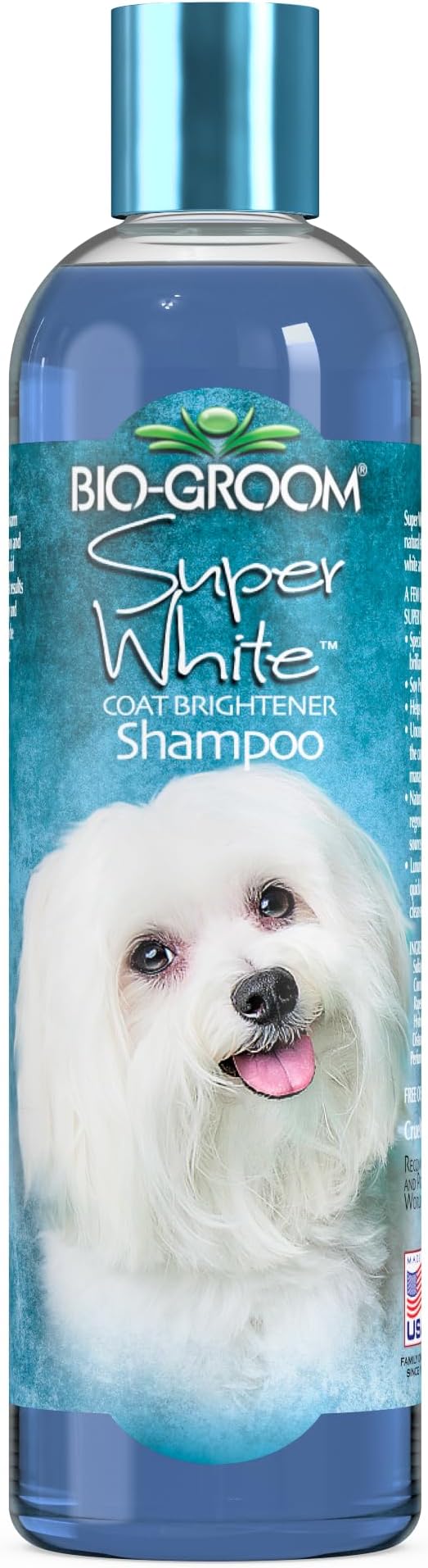 Bio-Groom Super Whitening Dog Shampoo – Whitening Pet Shampoo, Dog Bathing Supplies, Puppy Wash, Dog Grooming Supplies, Cruelty-Free – 12 fl oz 1-Pack-PawvioPets