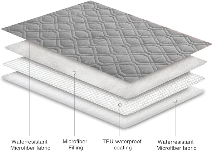 Ameritex Waterproof Blanket Reversible Dog Bed Cover Pet Blanket for Furniture Bed Couch Sofa-PawvioPets