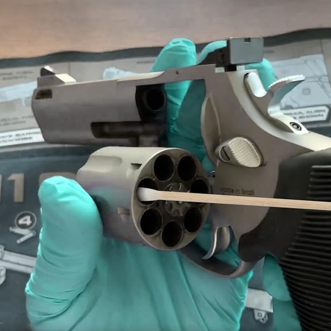 Extra Long Cotton Swabs, 400 Counts, 6-Inch | Lint-Free Tips for Gentle Cleaning of Small Dogs, Guns, Electronics, Makeup, and Crafts | Durable Wooden Sticks with Convenient Storage Box-PawvioPets