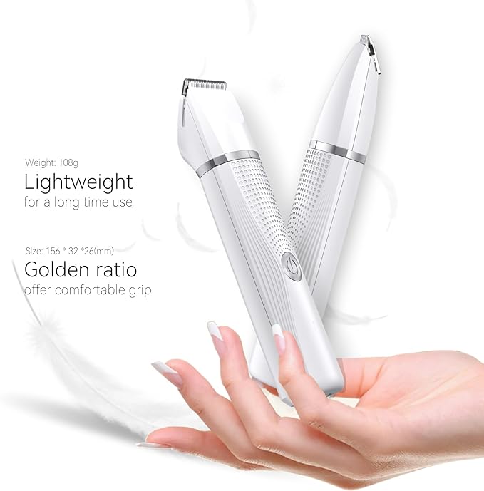 Cat Grooming Clippers Kit with Paw Trimmer, 3 in 1 Electric Pet Hair Trimmer Supplies for Thick Matted Hair, Heavy Coat Butt Shaver Cat Razor Fur Trimmer for Dogs at Home-PawvioPets