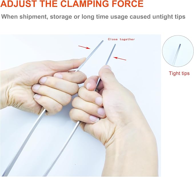 Extra Long Tweezers, Aquascape Tools, 18.9 inch Fecsam Aquarium Stainless Steel Large Feeding Tongs for Fish Tank, Terrarium，Aquascaping, Reptile Snake (Straight)-PawvioPets