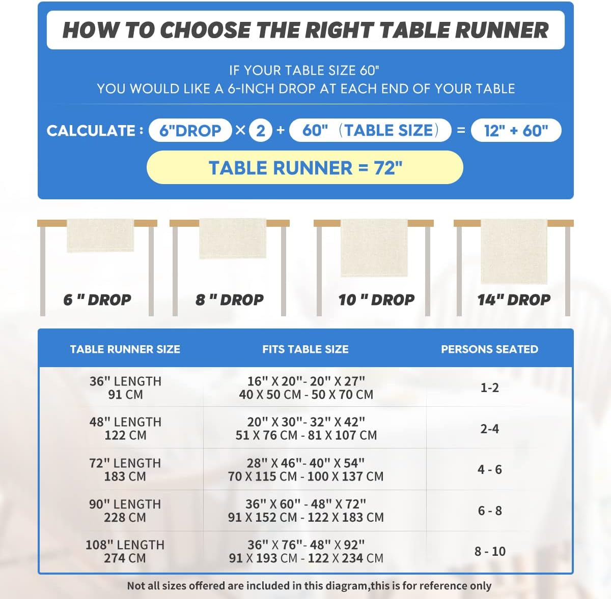 Artoid Mode Red Snowman Snowflake Let it Snow Winter Table Runner, Seasonal Christmas Kitchen Dining Table Decoration for Home Party Decor 13x72 Inch