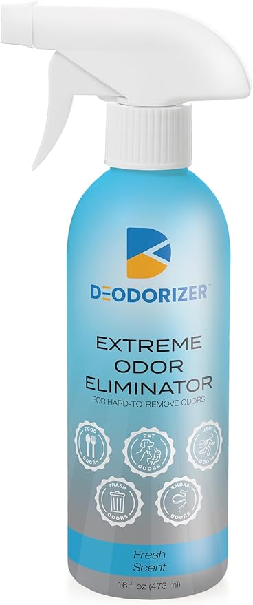 Extreme Odor Eliminator - Highly Effective for Severe Odor Problems - Food, Smoke, Pets, and Garbage - 16oz Spray-PawvioPets