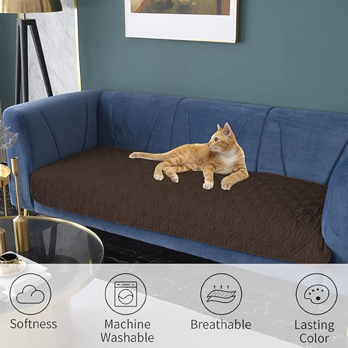 Ameritex Waterproof Blanket Reversible Dog Bed Cover Pet Blanket for Furniture Bed Couch Sofa-PawvioPets