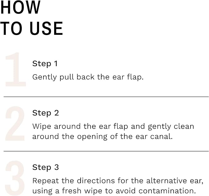 Eye Envy Fresh Ear Cleaning Wipes for Dogs. Made in The USA from Natural Ingredients. Unscented. Prevents Infections. Safe and Non-Irritating. Removes Dirt, Debris, and Wax buildup. 60 Count.-PawvioPets