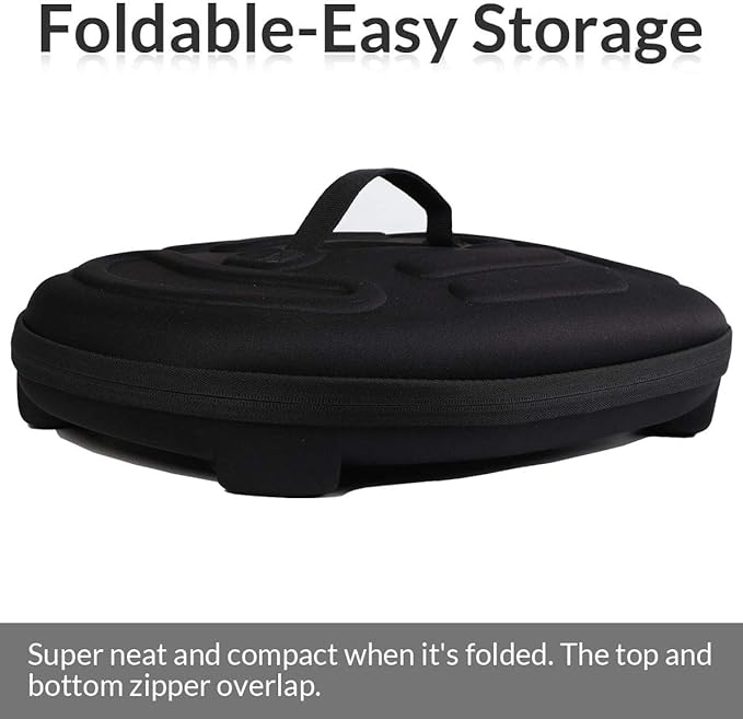 Collapsible Cat Carrier Hard, Travel Pet Carriers Bag for Small Dogs for Car Travel with Ventilation Guinea Pig 2 Small Cats Carrier Cage Dog Crate (Black)-PawvioPets