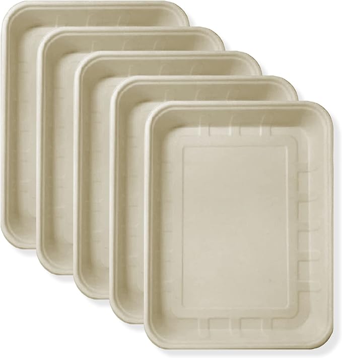 Disposable Small Litter Boxes for Cats, Litter Box for Recovery, Kitten Travel Tray, Shallow, Low-Entry Litterbox for Senior Cats (5-Pack)-PawvioPets